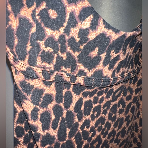 Leopard Print Strappy Cup Detail Midi Dress - Picture 10 of 11
